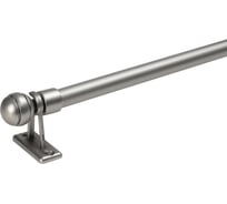 Карниз кафе Эскар витражный, телескопический, сфера, 60-80 см, никель 60210080