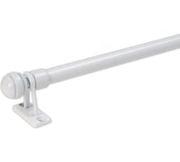 Карниз кафе Эскар витражный, телескопический, сфера, 60-80 см, белый 60220080