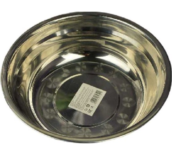 Миска Bikson 24 см, металл, 1.5 л ПС195