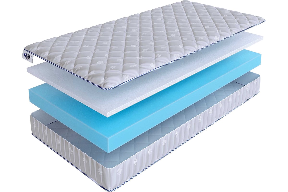 Ортопедический беспружинный матрас SkySleep INFLEX Model 5S на кровать ...