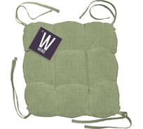 Чехол на табурет с тафтингом WENGE 40x40, Juliet olive 775159