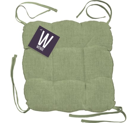 Чехол на табурет с тафтингом WENGE 40x40, Juliet olive 775159