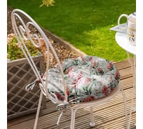 Чехол на табурет с тафтингом WENGE d40, Floral aura 953061