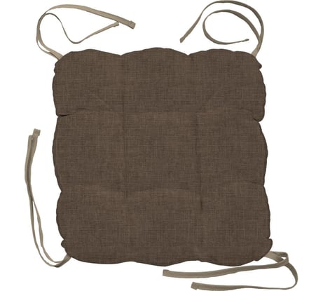 Чехол на табурет с тафтингом WENGE 40x40, Juliet coffe 775160