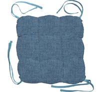 Чехол на табурет с тафтингом WENGE 40x40, Juliet denim 775158