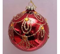 Шар ожерелье Волшебная страна syblqa-0523106 8 см, цвет красный 106381