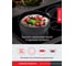 Индукционный ковш InHome Professional Style 2 л, стеклянная крышка, черный IVDLP/2.0 9