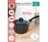 Ковш InHome 2.0 л, стеклянная крышка, серия Stone Power, Гранит IVLS/2.0 2