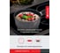 Ковш InHome 2.0 л, стеклянная крышка, серия Stone Power, Гранит IVLS/2.0 8