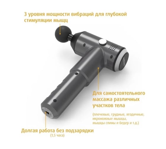Массажный пистолет MEDISANA PRO MG 500 88985