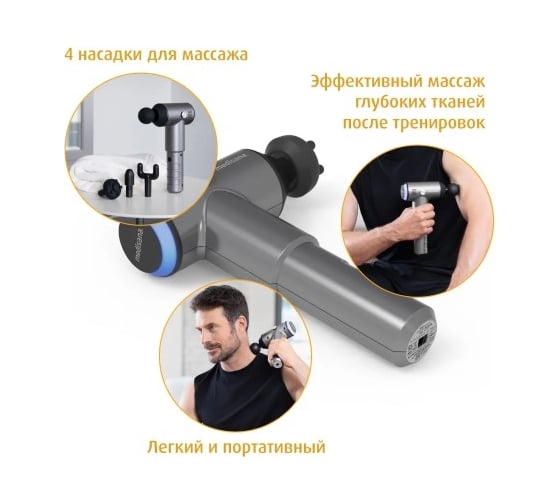 Массажный пистолет MEDISANA PRO MG 500 88985