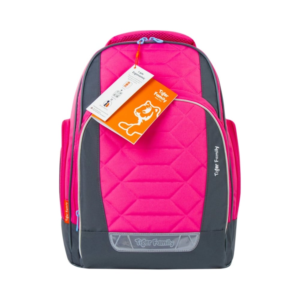 Школьный рюкзак TIGER FAMILY Rainbow Pink Lemonade 39х31х20 см 228941 ...