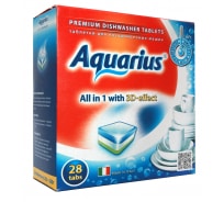 Таблетки для посудомоечных машин Lotta Aquarius ALLin1 midi 28 шт 8032779810926