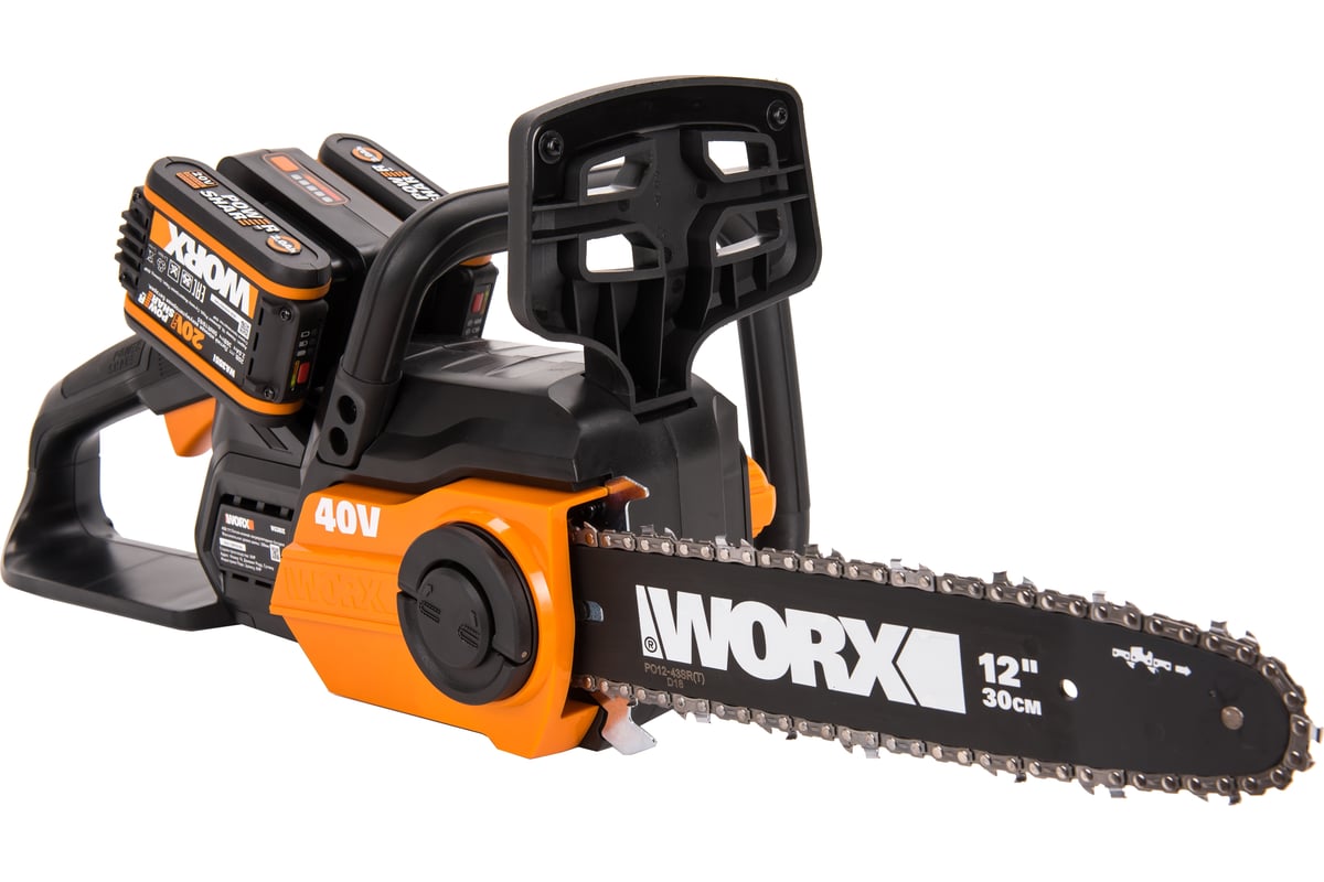 40v worx store chainsaw