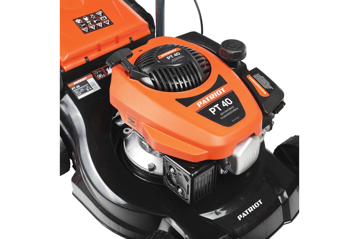 Бензиновая газонокосилка PATRIOT PT 40 512109401 - выгодная цена ...