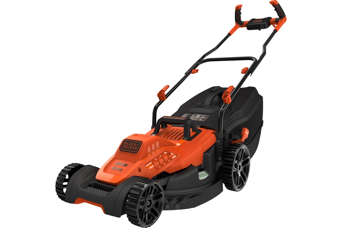 Black and decker push shop mower