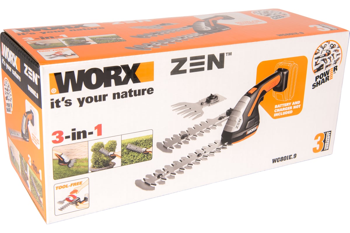 Serrucho eléctrico de batería Worx WG801E en Oferta