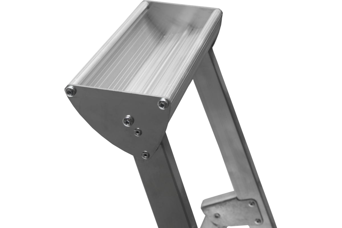 Алюминиевая стремянка с алюминиевым лотком Inforce 7 ступеней СП-01-07 ...