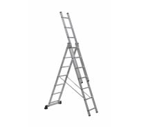 Алюминиевая трехсекционная лестница Scala 3х7 Sc 3007
