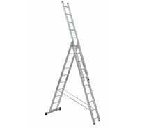 Алюминиевая трехсекционная лестница Scala 3х10 Sc 3010