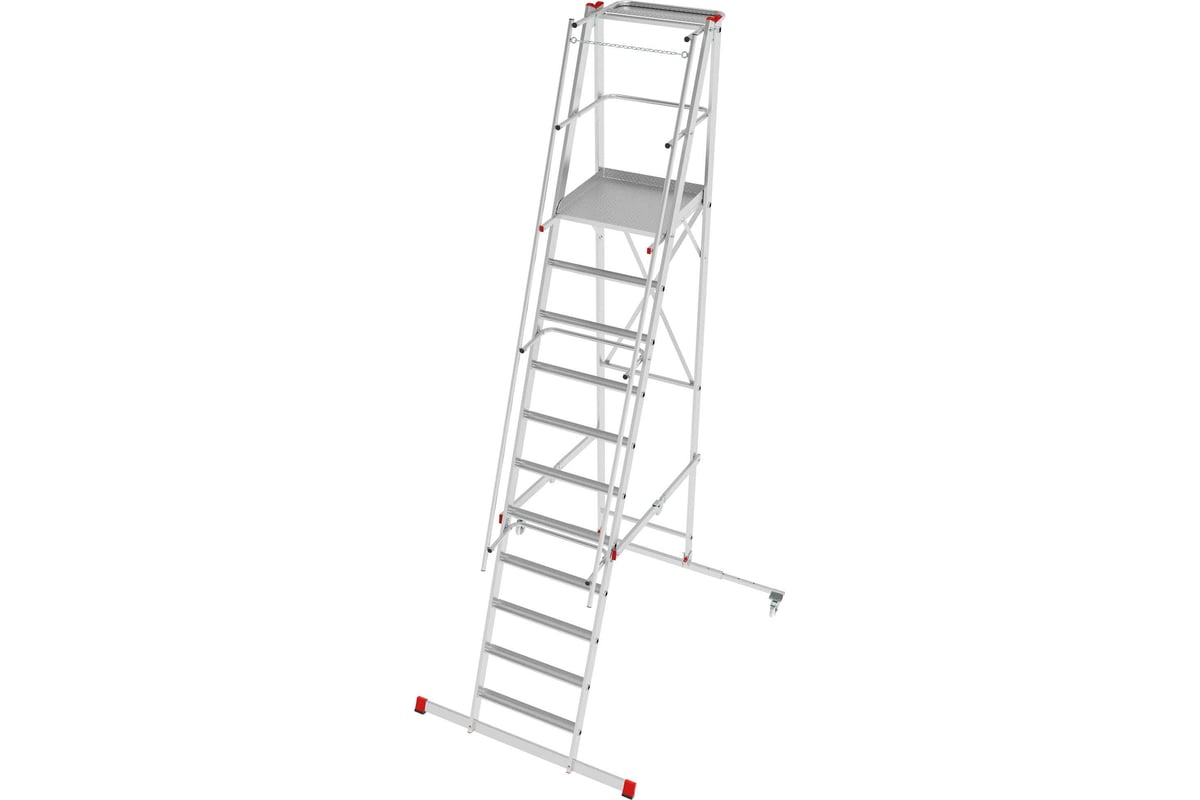 Передвижная лестница с платформой ЛСА-5,0