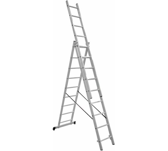 Трехсекционная лестница Gigant L-03 3х9 (Россия) 1