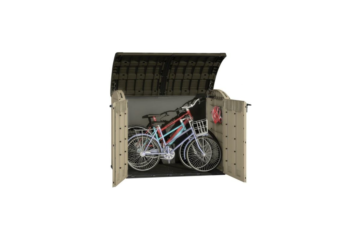 Keter bike on sale storage