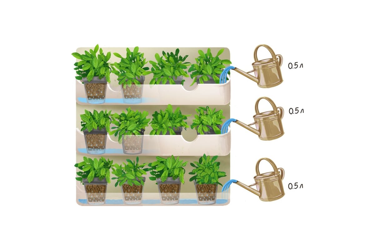 Фитомодуль открытого типа BOXSAND 12, черный 7003 –BOXSAND - выгодная ...