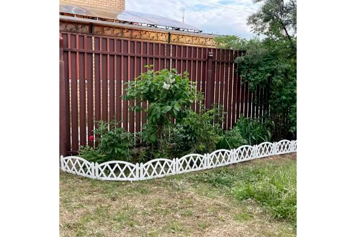 Декоративный забор для огорода (73 фото)