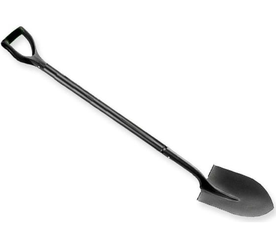 Штыковая лопата Рустрейд Американка с металлическим черенком и v-образной ручкой СИ-01248 1