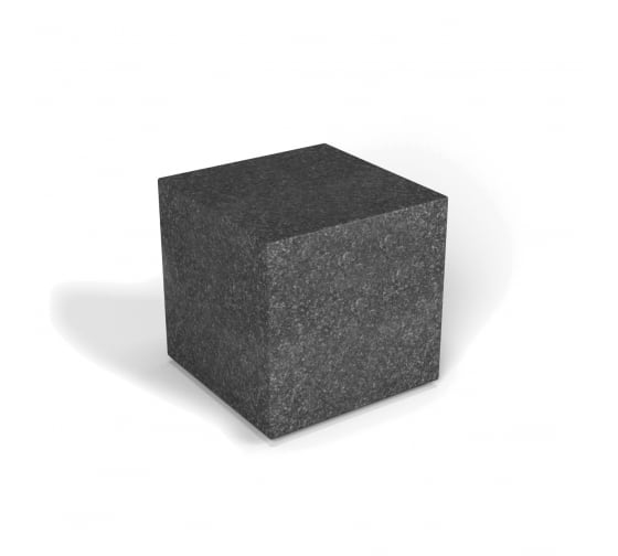 Декоративная фигура куб черный гранит Flox 930.0001.003.0 1