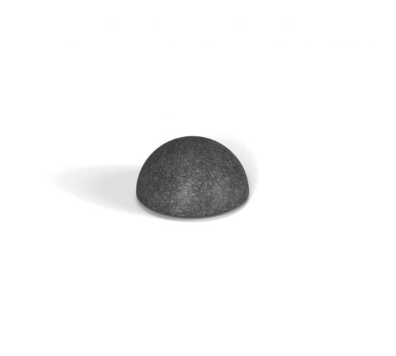 Декоративная фигура полусфера, черный гранит Flox 930.0003.003.0 1