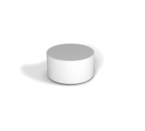 Декоративная фигура цилиндр малый белый Flox 930.0005.001.0 1