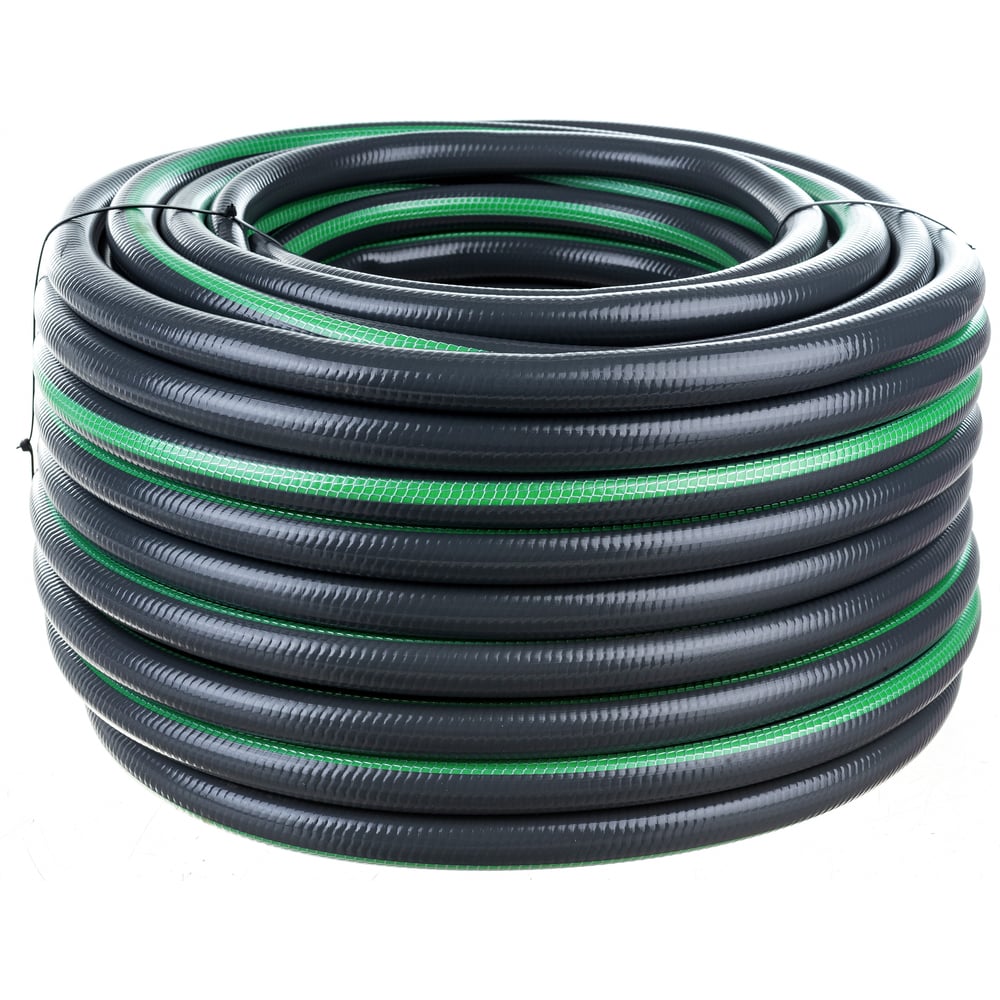 Поливочный армированный шланг Вихрь ПВХ усиленный премиум, 3/4", 50 м ...