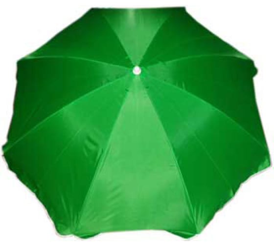 Зонт GREENHOUSE зелёный, с наклоном, нейлон, 200 см UM-PL160-3/200 1