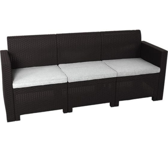 Трехместный диван BICA NEBRASKA SOFA 3 венге 9072.3 1