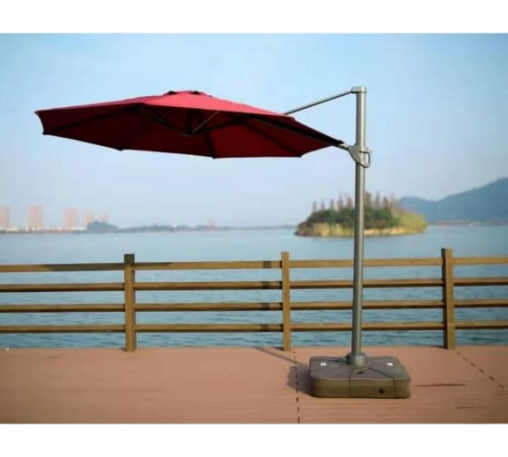 Зонт для кафе BiGarden AFM-300DR-Bordo 1