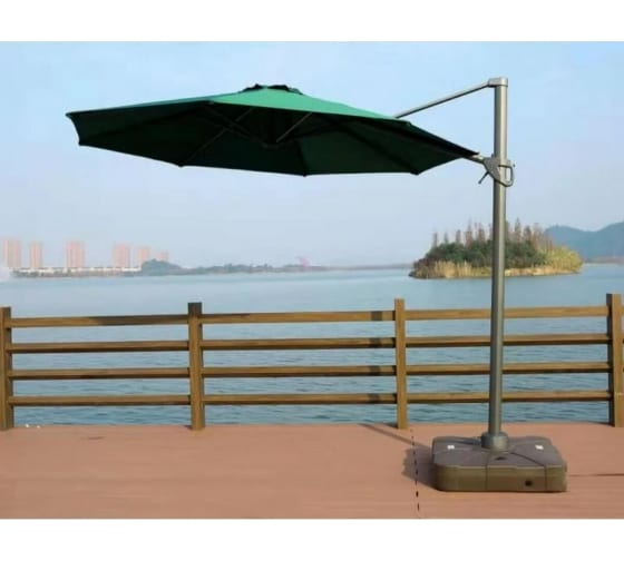 Зонт для кафе BiGarden AFM-300DG-Green 1