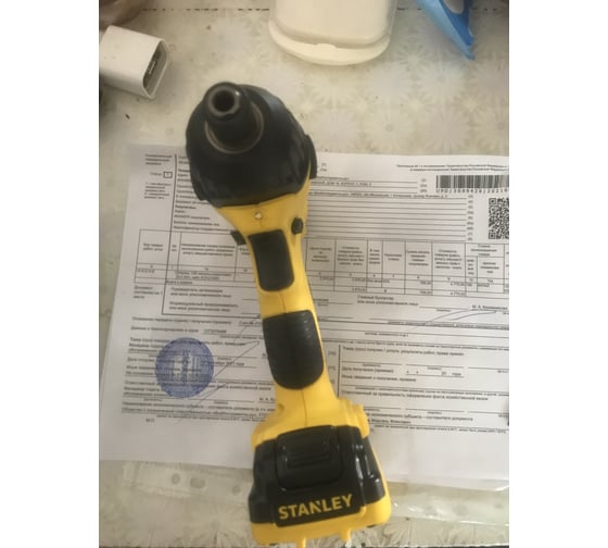 Импульсный шуруповерт Stanley SCI121S2K 10