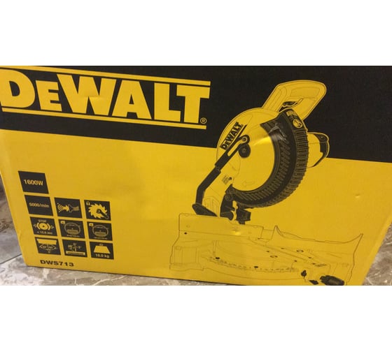 Торцовочная пила DEWALT DWS713 42