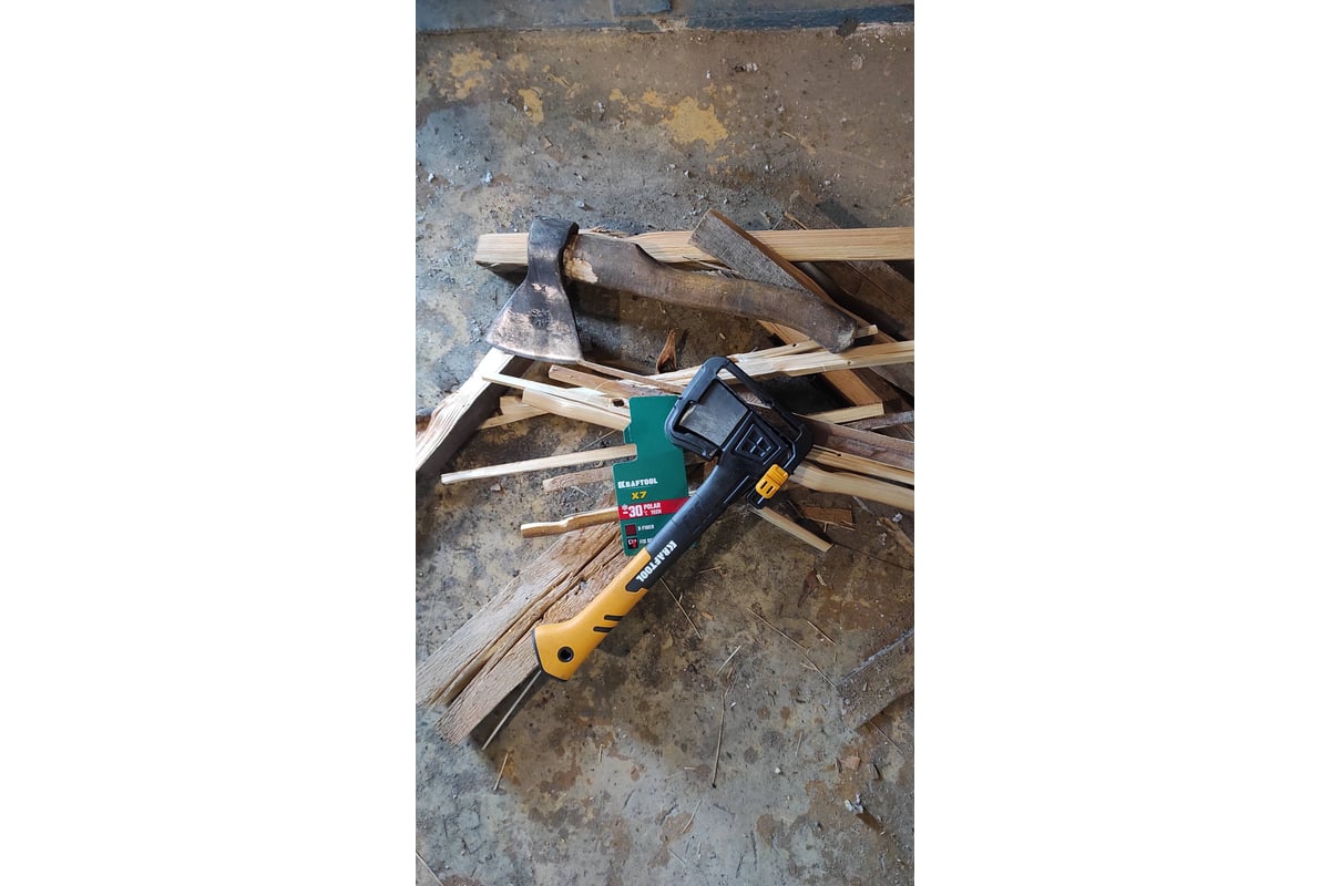 Универсальный топор в чехле KRAFTOOL X7 640/715 г, 360 мм 20660-07 ...