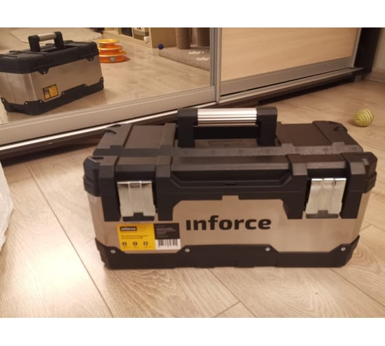 Металлопластиковый ящик для инструментов 20" Inforce 06-20-08 15