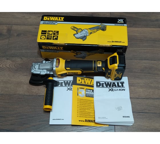  шлифмашина DEWALT 18В XR DCG405FN - выгодная цена, отзывы .