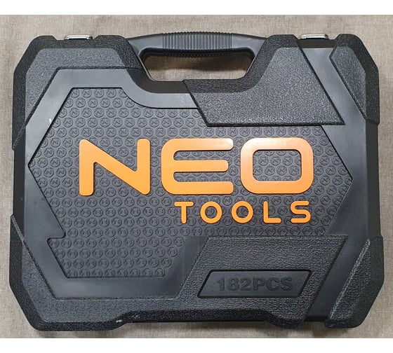 Сменные головки 182 шт. 1/2 3/8 и 1/4 NEO Tools 08-680 13