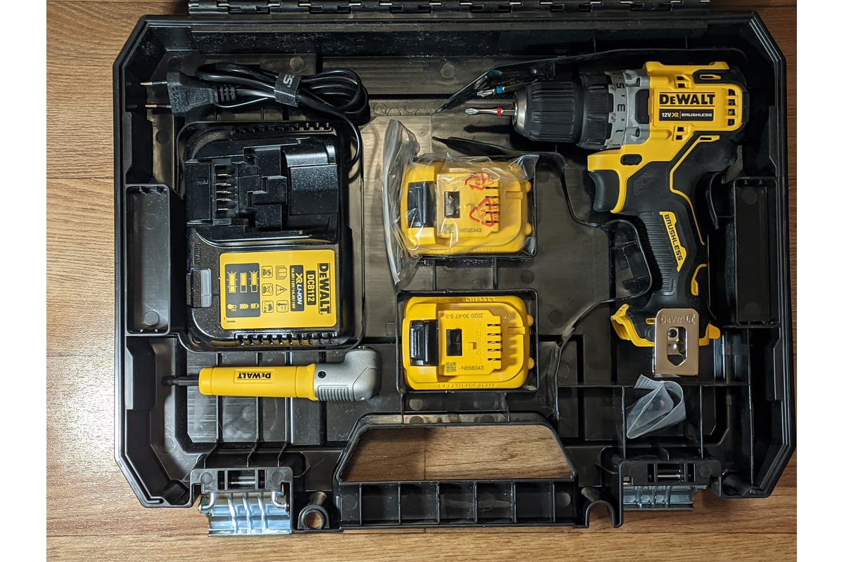  дрель-шуруповерт DEWALT 12 В XR DCD701D2-QW - выгодная цена .