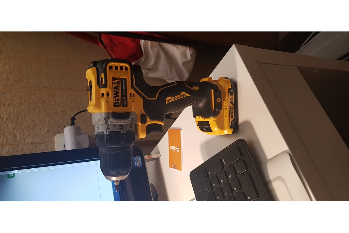  дрель-шуруповерт DEWALT 12 В XR DCD701D2-QW - выгодная цена .