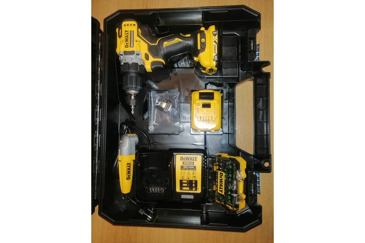  дрель-шуруповерт DEWALT 12 В XR DCD701D2-QW - выгодная цена .