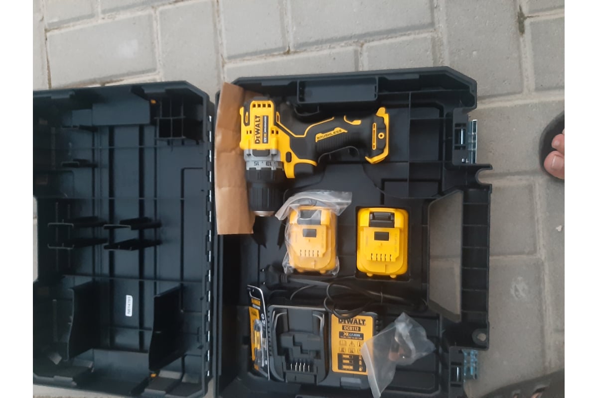  дрель-шуруповерт DEWALT 12 В XR DCD701D2-QW - выгодная цена .