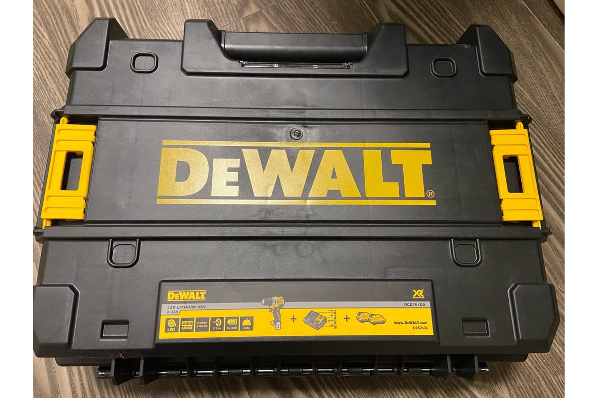 Dewalt 12 в xr dcd701d2 qw