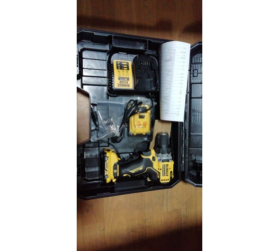 Компактная дрель-шуруповерт DEWALT 12 В XR DCD701D2-QW 105